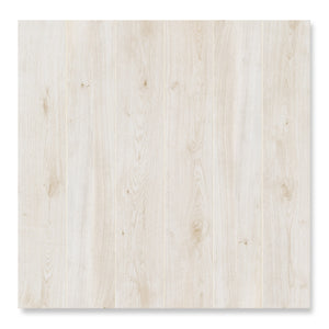 Nordic Pale - Large White Oak Wood Effect Floor Tiles - 20 x 120 cm for Bathrooms, Kitchens & Hallways, Porcelain Plank Tiles