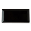 Metro Black Gloss - Bevelled 10 x 20 cm Wall TIles for Bathrooms, Kitchens & Splashbacks, Ceramic