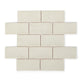 Country Mushroom - Handmade Ceramic Wall Tiles for Kitchens & Bathrooms - 7.5 x 15 cm - Gloss Ceramic