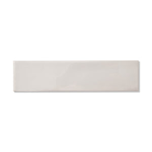Cosmo Grey Plain - Modern Wall Tiles for Kitchen Splashbacks & Bathrooms - 7.5 x 30 cm - Gloss Ceramic