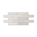 Cosmo Grey Plain - Modern Wall Tiles for Kitchen Splashbacks & Bathrooms - 7.5 x 30 cm - Gloss Ceramic