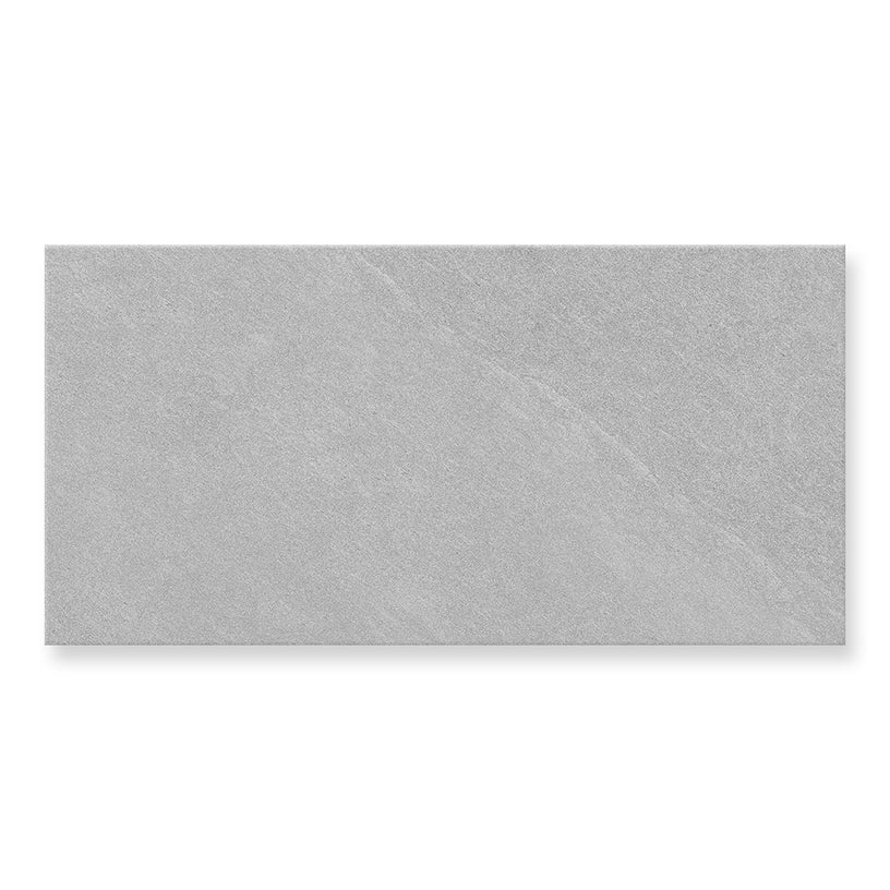 Malvern Grey - Matt, Stione Effect Bathroom Wall Tiles - 25 x 50 cm - Ceramic