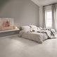 Portland White - XL 90 x 90 cm Concrete Floor Tiles for Kitchens & Living Rooms - Porcelain