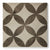 Cotto Astro - Geometric Encaustic Grey Tiles for Kitchens, Bathrooms & Hallways - 20 x 20 cm - Matt Porcelain