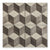 Cotto Cube - Geometric Encaustic Tiles for Kitchens, Bathrooms & Hallways - 20 x 20 cm - Matt Porcelain