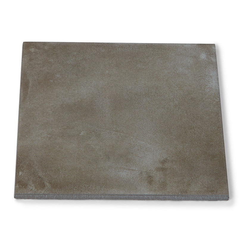 Cotto Mid Grey - Geometric Encaustic Grey Tiles for Kitchens, Bathrooms & Hallways - 20 x 20 cm - Matt Porcelain