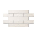 Dorset Ivory - Modern Beige Wall Tiles for Designer Kitchens & Bathrooms - 10 x 30 cm - Matt Ceramic