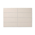 Dorset Light Grey - Modern Wall Tiles for Designer Kitchens & Bathrooms - 10 x 30 cm - Matt Ceramic
