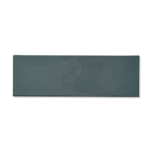 Dorset Blue - Modern Wall Tiles for Designer Kitchens & Bathrooms - 10 x 30 cm - Matt Ceramic