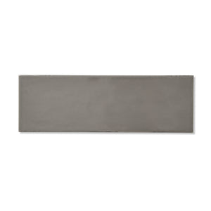 Dorset Mid Grey - Modern Wall Tiles for Designer Kitchens & Bathrooms - 10 x 30 cm - Matt Ceramic
