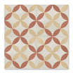 Sunset Astro - Geometric Patterned Wall & Floor Tiles for Kitchen Splashbacks & Bathroom Feature Walls - 20 x 20 cm - Porcelain