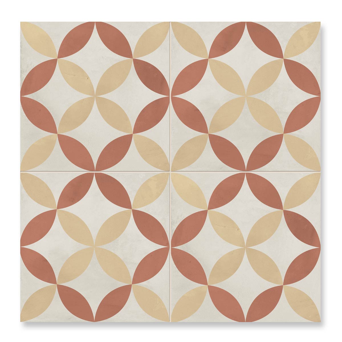 Sunset Astro - Geometric Patterned Wall & Floor Tiles for Kitchen Splashbacks & Bathroom Feature Walls - 20 x 20 cm - Porcelain