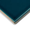 Albert's Peacock Blue - Gloss ,Crackle Glaze Victorian Wall Tiles - 7.5 x 15 cm for Bathrooms, Kitchens & Fireplaces, Ceramic