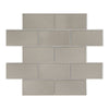 Arcade Crackle Grey - Victorian Wall Tiles for Kitchen Splashbacks & Bathrooms - 7.5 x 15 cm - Ceramic