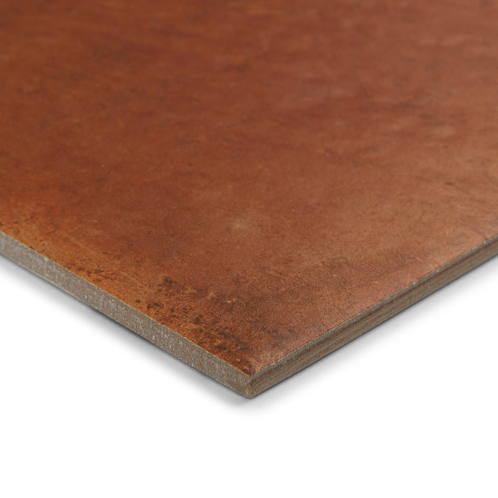 Clays Cotto - Matt Terracotta Country, Rustic Porcelain Floor Tiles for Kitchens & Bathrooms - 33 x 33 cm - Matt Porcelain
