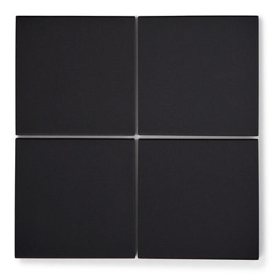 Victorian Black Floor Tile