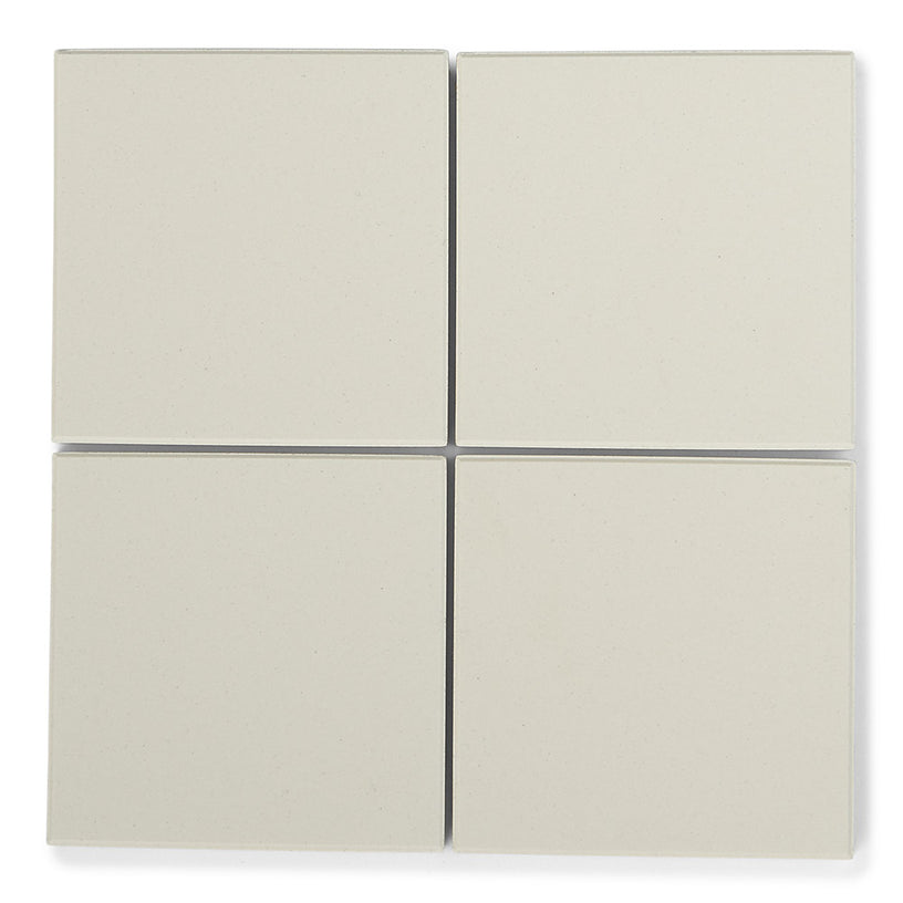 Victorian White - 10 x 10 cm Floor Tiles for Garden Paths, Kitchens, Bathrooms & Hallways - Porcelain Black & White Checkered