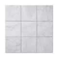 Swoon Grey - Small Marble Wall & Floor Tiles for Bathrooms & Kitchens - 16.5 x 16.5 cm, Porcelain