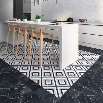 Swoon Black Tile